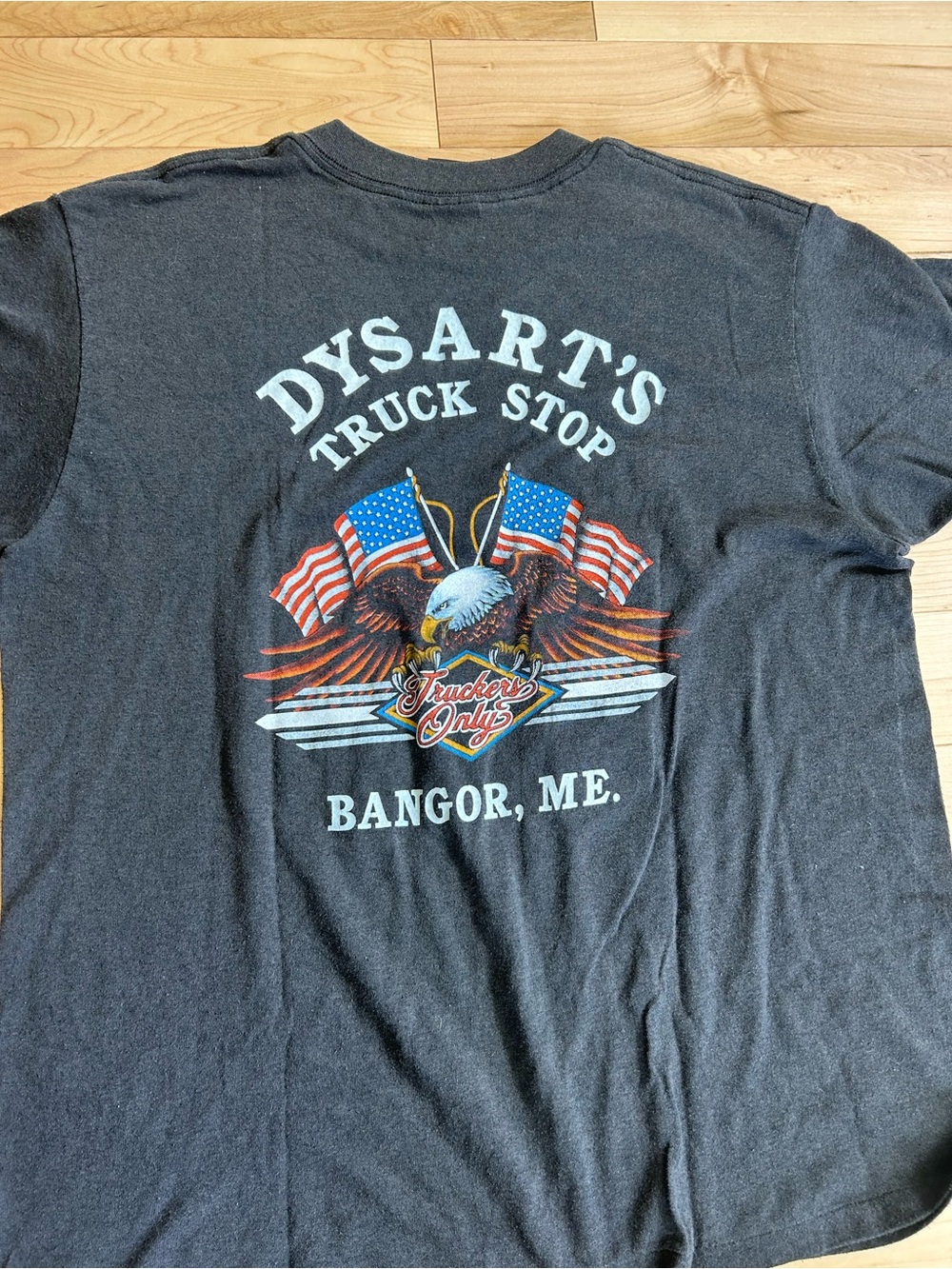 Truckers Only 3d Emblem- Wild Breed. 1991. Dysarts Truck Stop - Bangor, ME - Picture 4 of 4